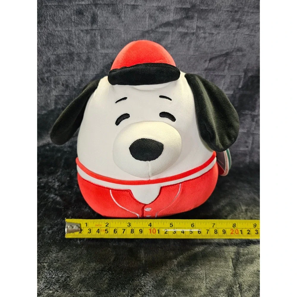 Squishmallows Peanuts‎ Snoopy Baseball Uniform 8 Inch Plush Toy SQPN00099 NEW